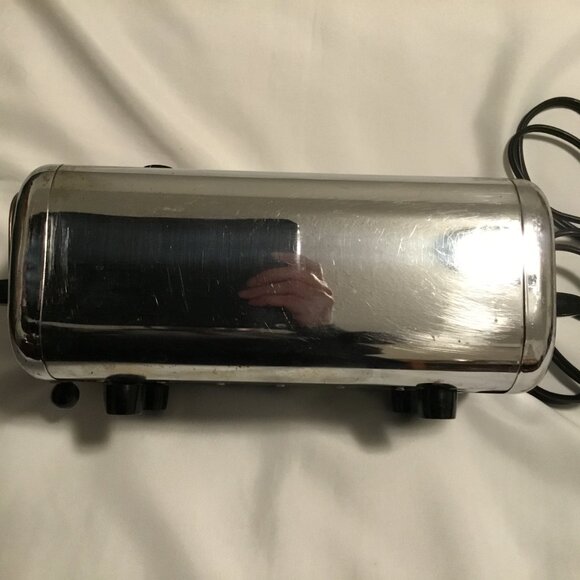 1955 Knapp Monarch REDI BAKER Chrome Cooker Oven Baking Counter VTG TESTED WORKS - Picture 4 of 12